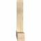 Ekena Millwork Portland Rough Sawn Timber Gable Bracket, Douglas Fir, 108"W x 36"H x 6"D x 6"F, 8/12 Pitch GBW108X36X0606POR00RDF - alternate 3